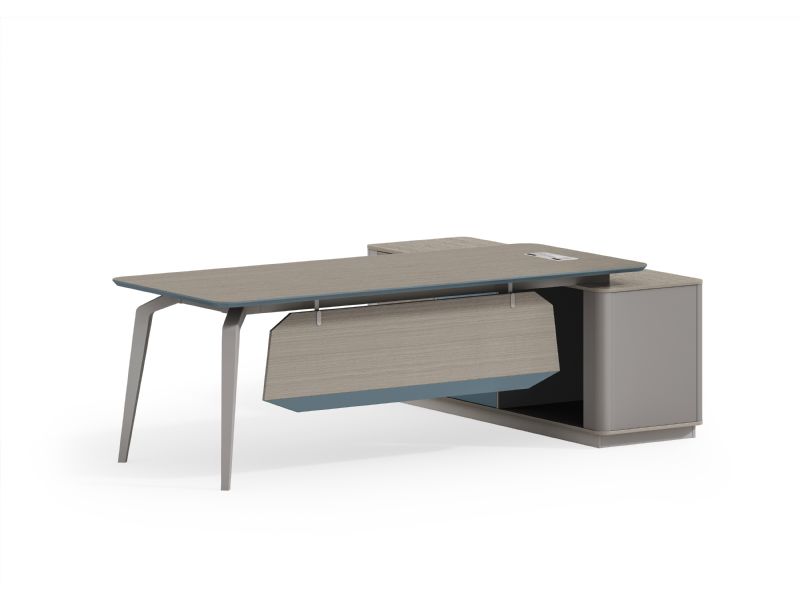 Thin Executive Desk With thin Leg